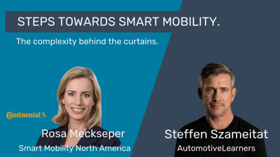 Rosa Meckseper – Reality check on SMART MOBILITY.