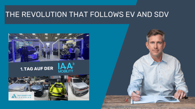 IAA 2023 – EV, SDV, Chinese competitors