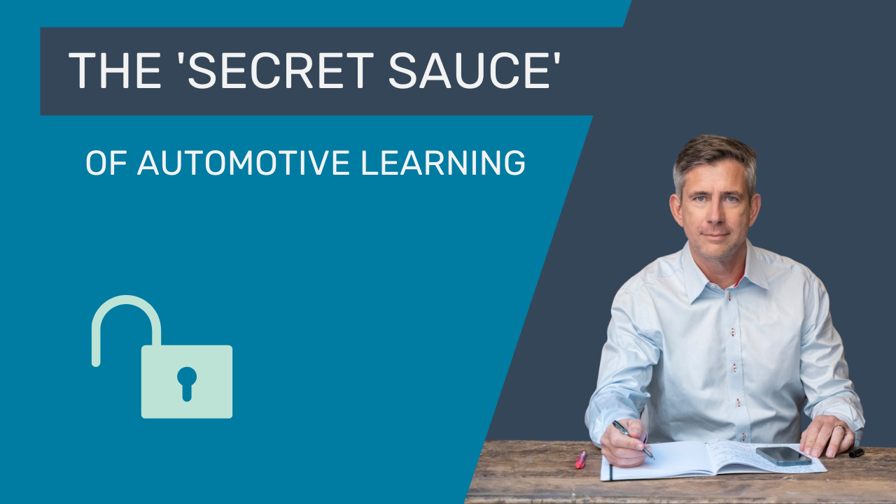 The Secret Sauce of Learning in Automotive